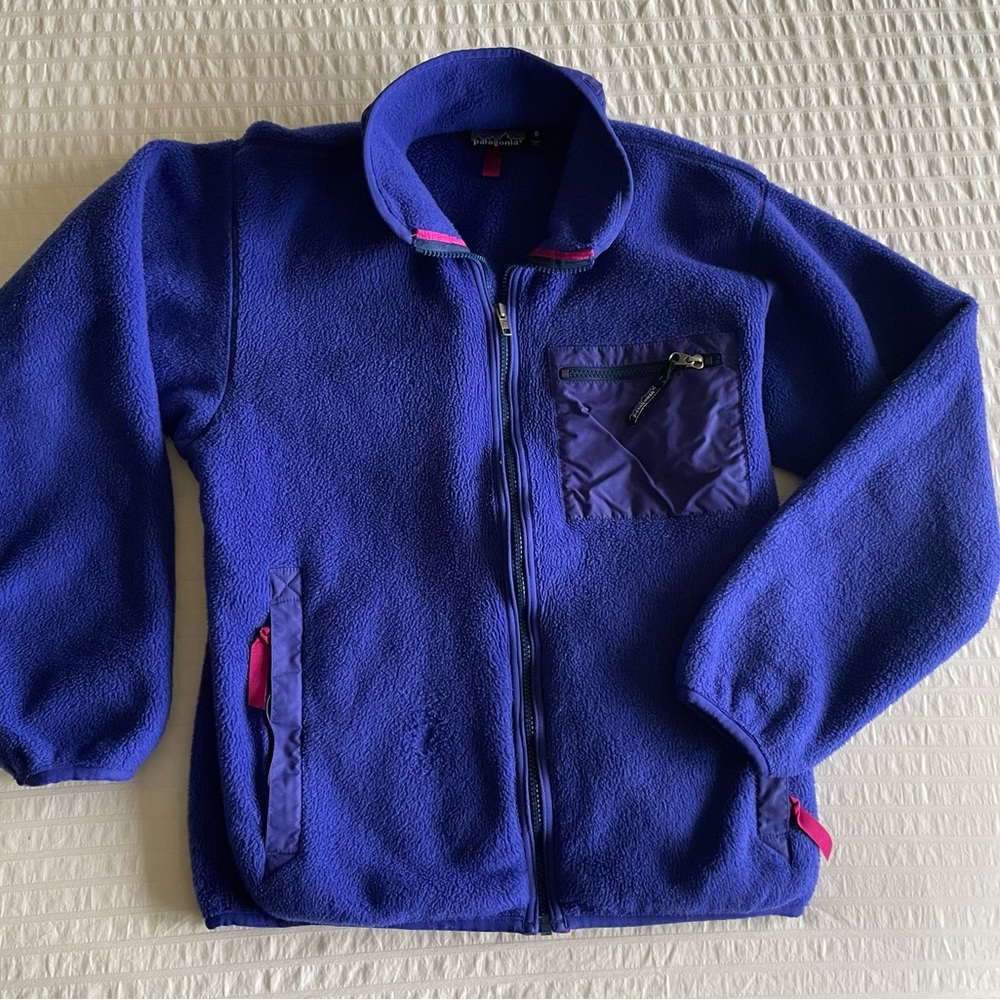 ‼️SOLD‼️Vintage 1991 Patagonia Fleece jacket size Small unisex